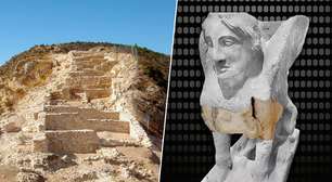 Destruir arte antiga para criar novas é útil, até encontrarem uma esfinge romana incrustada numa escadaria de Alicante