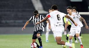 Santos perde para o Botafogo, mas avança à semifinal do Brasileiro Sub-20