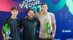 Venezuelanos superam dupla com jovem atleta do MT na final do torneio BT 50 em Sorriso (MT)