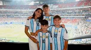 'Graças a Deus': Esposa de Messi se emociona com gol e comemora classificação da Argentina à final da Copa do Mundo