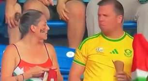 Especialista em leitura labial revela o que casal disse durante briga em jogo da Copa