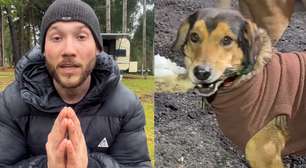 Brasileiro faz buscas por cão que desapareceu em viagem na Argentina: 'A gente não consegue voltar sem ele'