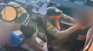 PM é flagrado agredindo e ameaçando adolescente em loja em Goiás: 'Você tem que morrer'