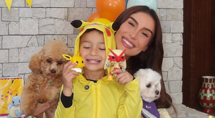 Cris, filho de Bianca Andrade, viraliza com expressão 'gag de la gag'