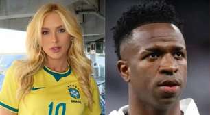 Virginia posta vídeo com Vini Jr. e atitude do jogador vira assunto: 'Que vergonha'