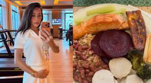 Médica de Sabrina Sato revela sua rotina alimentar durante a gravidez: 'Comida de verdade'