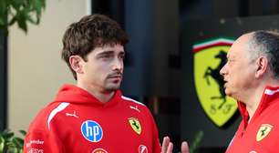 F1: Charles Leclerc descarta preocupação com teto orçamentário da Ferrari