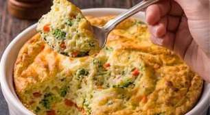 Suflê de legumes com palmito: receita leve, aerada e saborosa