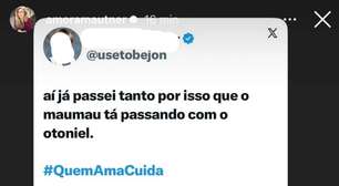 Diretora de 'Quem Ama Cuida', Amora Mautner vira assunto após erro em publicação nas redes