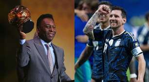 Pelé x Messi: quem é maior? Veja os números deles em Copa