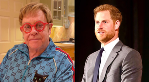 Elton John teria se irritado após príncipe Harry lhe pedir dinheiro: 'Não sou um caixa eletrônico"