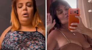 Valentina Francavilla mostra antes e depois de perder 45 kg sem cirurgia
