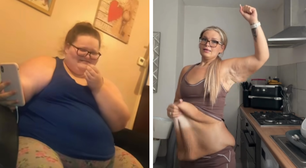 Britânica perde mais de 150 kg após notícia trágica: 'É um dia ruim, não uma vida ruim'