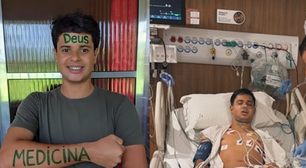 Estudante baiano que passou em 1º lugar em Medicina na USP é internado em UTI após complicações em cirurgia