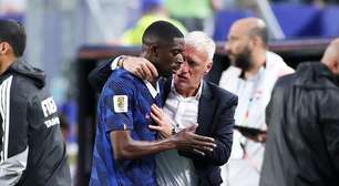 Fala de Dembélé no vestiário teria irritado jogadores da França no intervalo de semifinal, aponta jornal