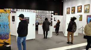 Profart reúne 200 obras de alunos em exposição no Suzano Shopping