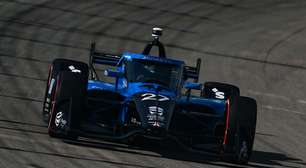 Indy: Kirkwood lidera treino marcado por acidente de Malukas em Nashville