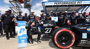 Indy: Kyle Kirkwood conquista a pole position no oval de Nashville; Collet é 15°
