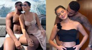 Davi Brito e Emilly Araújo causam alvoroço com novo vídeo do casal: 'Barriga'