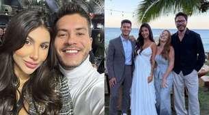 Arthur Aguiar e Jheny Santucci surpreendem com cerimônia de casamento: 'Ele queria mesmo'