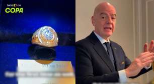 Infantino mostra detalhes do 'anel do campeões' que será entregue aos vencedores da Copa do Mundo