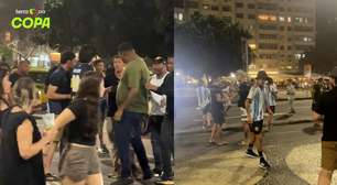 Aglomeração de argentinos em Copacabana tem briga e spray de pimenta da PM após título da Espanha