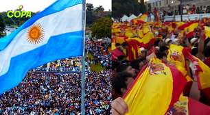 Veja como está o clima em Madri e Buenos Aires durante final tensa entre Argentina e Espanha