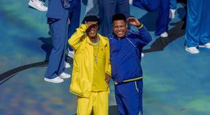 Com Justin Bieber, BTS e Ronaldos: veja fotos do megashow do intervalo na final da Copa