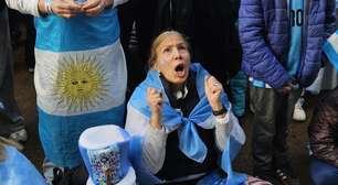 Argentinos festejam o vice-campeonato entre homenagens à seleção e a despedida de Messi