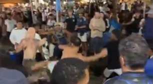 Vídeo! Derrota da Argentina na Copa termina com brigas em Copacabana e Búzios