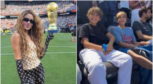 Shakira rouba a cena na final da Copa e presença de Piqué com os filhos viraliza nas redes sociais