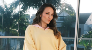 Larissa Manoela acerta com combinação nada óbvia de amarelo e rosa: 'Elle Woods estaria orgulhosa de mim'