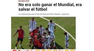 Jornal da Espanha diz que título "salvou o futebol" após vitória sobre a Argentina