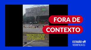 Vídeo que mostra lixo em campus da USP foi gravado após festa junina; local foi limpo depois