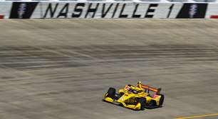 Indy: Palou segura trio da Penske e vence em Nashville