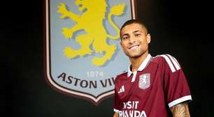 João Gomes, ex-Flamengo, é oficializado como reforço do Aston Villa