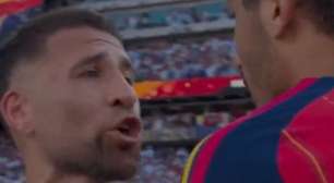 Otamendi discute com Rodri e cita críticas de Laporte antes da final: "Ficam chorando"