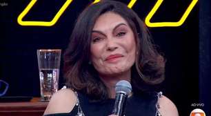 Rosto e roupa de Márcia Goldschmidt no 'Domingão' dão o que falar: 'Não tem jeito'