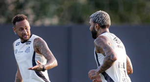 Neymar, Gabigol e mais três; veja os desfalques do Santos na Sul-Americana
