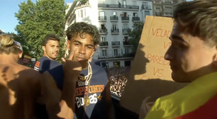 Lamine Yamal provoca Paredes após agressão a Gavi na final da Copa: 'Nos vemos'
