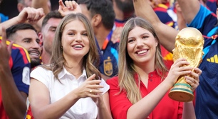 Vitória da Espanha: antes e depois da princesa Leonor e da infanta Sofía com a taça da Copa impressiona