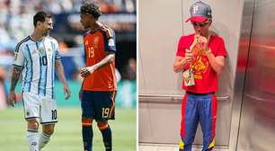 Charuto, Messi e taça: Lamine Yamal abre álbum após vitória e brasileiros invadem comentários
