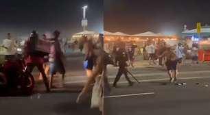 Torcedores argentinos entram em confronto com a PM no RJ após derrota na final da Copa