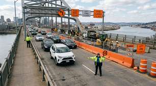 Obras reduzem trânsito a duas faixas na ponte da Avenida Siqueira Campos em Palmas