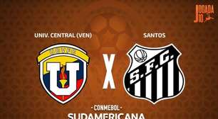 Universidad Central x Santos, AO VIVO, com a Voz do Esporte, às 20h