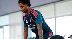 Rodrygo acelera recuperação e pode voltar antes do previsto ao Real Madrid