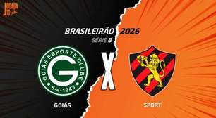Goiás x Sport: onde assistir, escalações e arbitragem