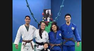 Petra Mattar relata mudanças no comportamento do filho após aula de judô