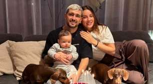 Arrascaeta homenageia filho Milano com novo combo infantil em sua confeitaria no Rio