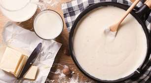 Molho branco perfeito: fácil, rápido e cheio de sabor
